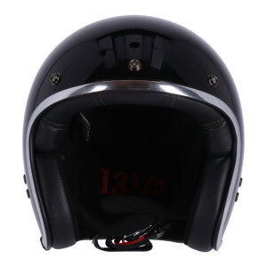 13 1/2 Skull bucket helmet black Size XL
