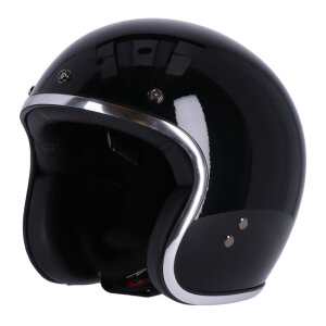 13 1/2 Skull bucket helmet black Size XL