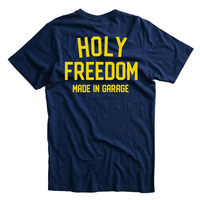 Holy Freedom Crew t-shirt blue Size 2XL