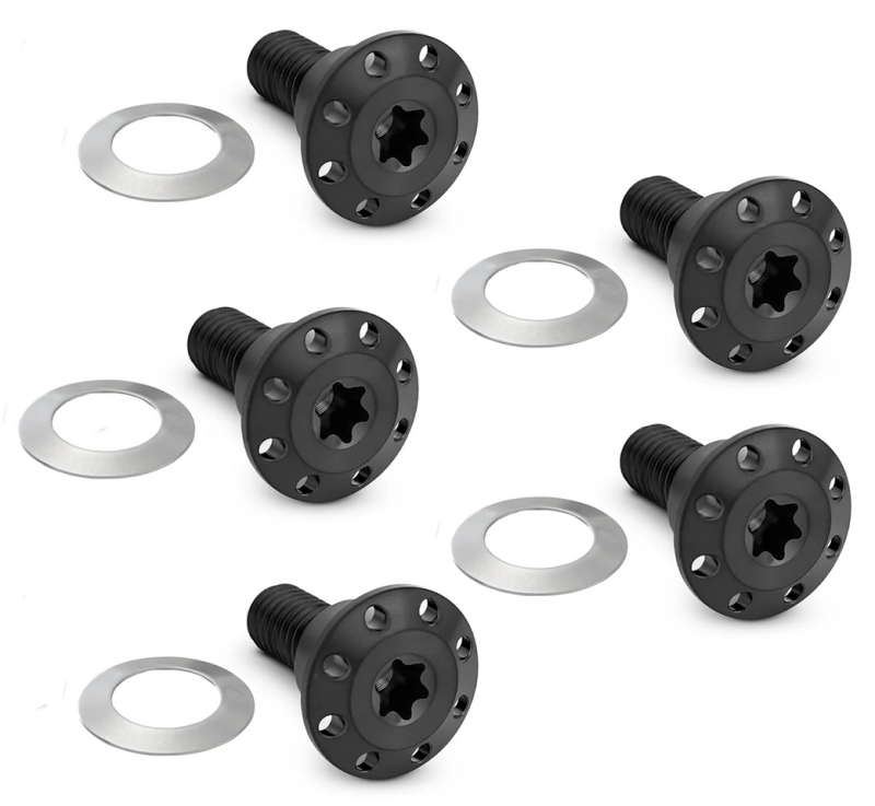 Holeshot FL Rotor Bolts Black FXD06-17 (FR)