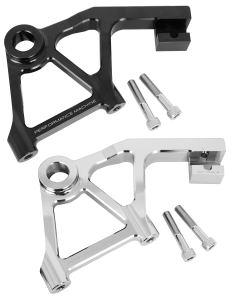 PM Radial Caliper Bracket Blk FLH/T08-21 (IT)