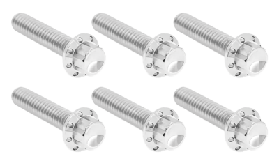 12PT Tranny Cover Bolts Pol. ME24-Up