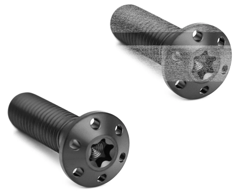 Holeshot Brake Caliper Bolts Black HD08- (GB)