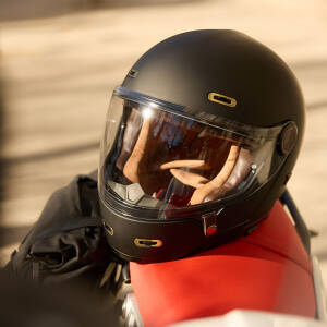 By City 90 Degrees helmet matt black Size S