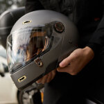 By City 90 Degrees helmet matt gray Size L