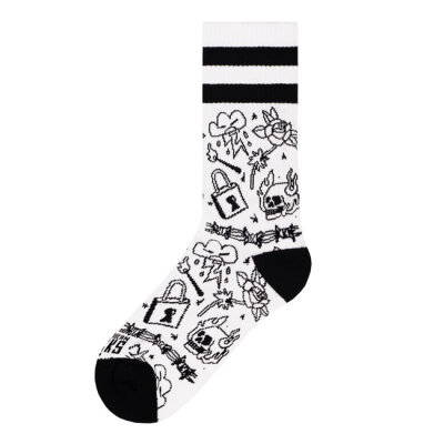 American Socks Burning Rage Mid High socks One size fits most