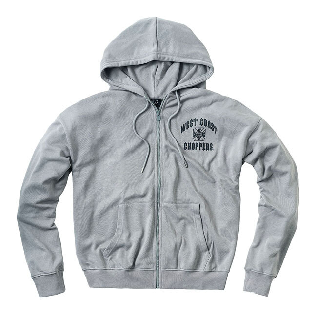 WCC Iron Oversized zip hoodie gray Size XL