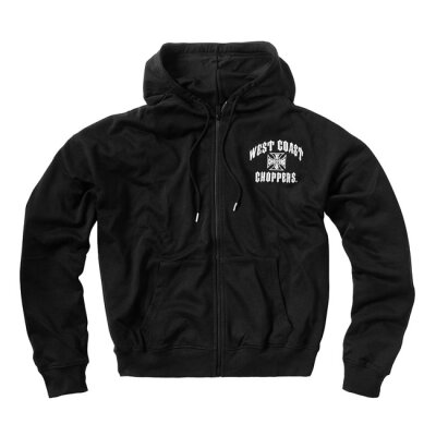 WCC Iron Oversized zip hoodie black Size L