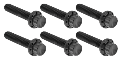 12PT Tranny Cover Bolts Black ME24-Up (ES)