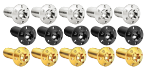 Holeshot FR Rotor Bolts Pol. Hub Mount (ES)