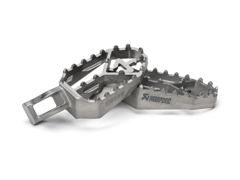 Footpegs Titanium Triumph Tige