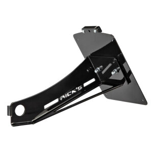 *14 DAYS EXTRA TRANSIT TIME* Ricks Motorcycles, side mount License plate bracket. Black