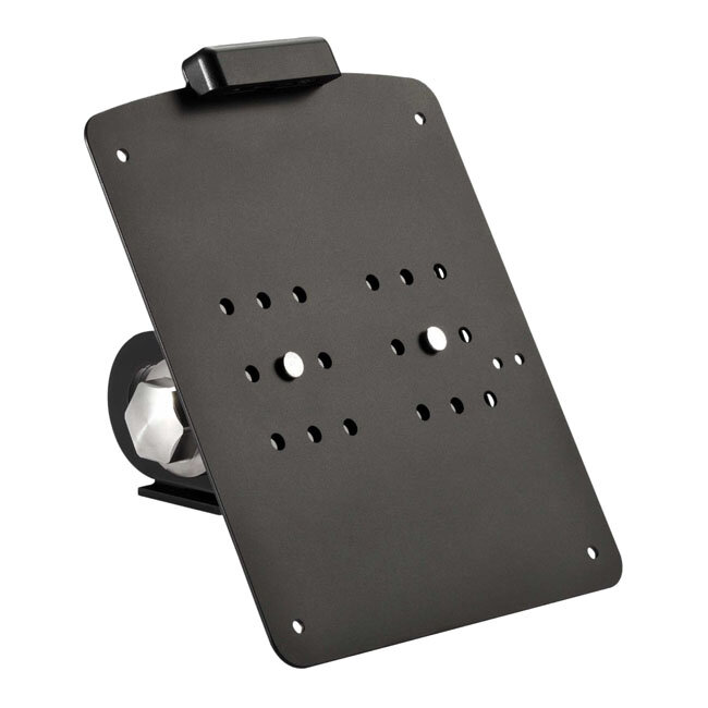 *14 DAYS EXTRA TRANSIT TIME* Ricks Motorcycles, side mount license plate kit short Black