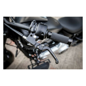 Ricks Motorcycles, Good Guys brake & clutch lever set Black