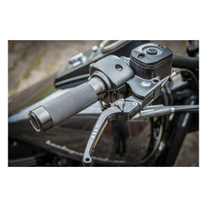 Ricks Motorcycles, Good Guys brake & clutch lever set Black