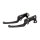 Ricks Motorcycles, Good Guys brake & clutch lever set Black