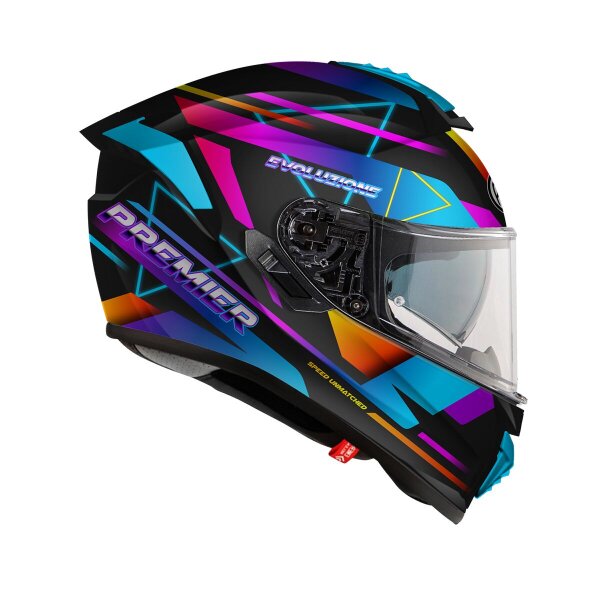 Helmet Evo Rt 9bm Lg