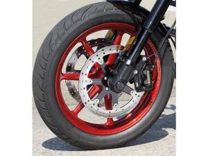 Club Style Radial Brake Caliper Adapter For 292 and 300 mm (spacers included) rotors Gloss Black Anodized Dual Disc Front