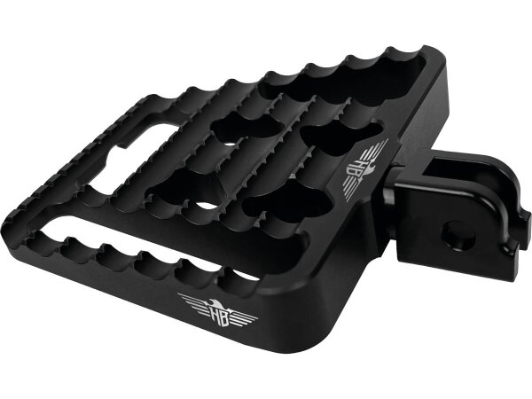 V1 Performance Mini Floorboards Black Satin Anodized