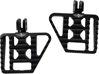 V1 Performance Mini Floorboards Black Satin Anodized