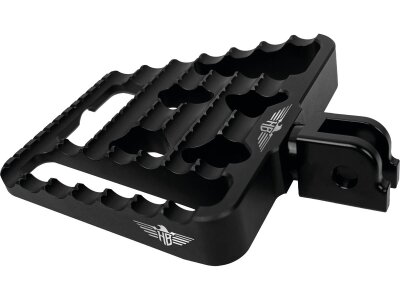 V1 Performance Mini Floorboards Black Satin Anodized