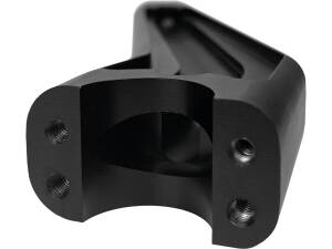 Performance Club Style Riser Kit 9" Height, 1" Handlebar Clamp without Instrument Black Satin