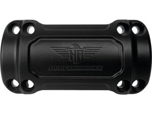 Performance Club Style Riser Kit 9" Height, 1 1/4" Handlebar Clamp without Instrument Black Satin