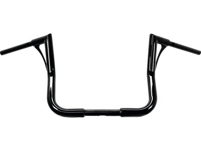 355 Tall Bagger Flow Bar Super Fat Handlebar for Street Glide with 1" Clamp Diameter 3-Hole Gloss Black Powder Coated 1,4" Throttle By Wire (Switch Housing Sensor)