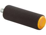 Knurled Rubber Shift/Brake Peg Gold Anodized