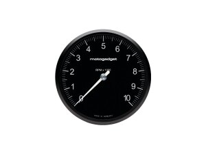 motoscope chronoclassic 2.0 Instrument Scale: 10.000 rpm; Black Anodized Bezel 80 mm