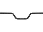Tapered from 1 1/4" to 1" Aluminium Handlebar Performance 5, Total Width incl. TBW Sensor: 832 mm 5-Hole Flat Black Anodized Throttle By Wire Throttle Cables