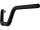 Tapered from 1 1/4" to 1" Aluminium Handlebar Performance 5, Total Width incl. TBW Sensor: 832 mm 5-Hole Flat Black Anodized Throttle By Wire Throttle Cables
