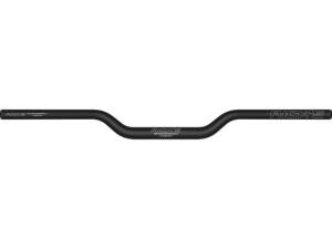 Tapered from 1 1/4" to 1" Aluminium Handlebar Performance 1T Moto Bar, Width: 790 mm 5-Hole Flat Black Anodized Throttle By Wire (Switch Housing Sensor)