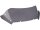 Replacement Windscreen for Helix Touring Models Sport; Length 205 mm x Width 645 mm Dark Tinted