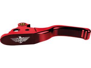 Performance 3-Finger Brake-and Clutch Lever Set Red Anodized Cable Clutch