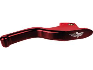 Performance 3-Finger Brake-and Clutch Lever Set Red Anodized Cable Clutch