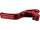 Performance 3-Finger Brake-and Clutch Lever Set Red Anodized Cable Clutch