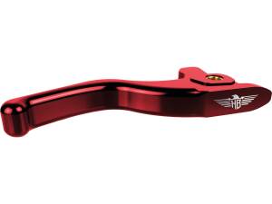 Performance 3-Finger Brake-and Clutch Lever Set Red Anodized Hydraulic Clutch
