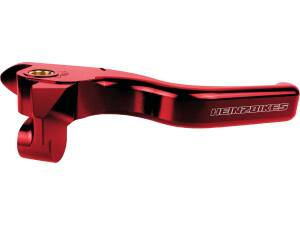 Performance 3-Finger Brake-and Clutch Lever Set Red Anodized Hydraulic Clutch