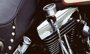 GZP Oil Pressure Gauge Kit Blk BT84-99