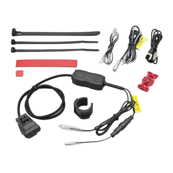 Daytona, handlebar mounted USB-A charge port kit