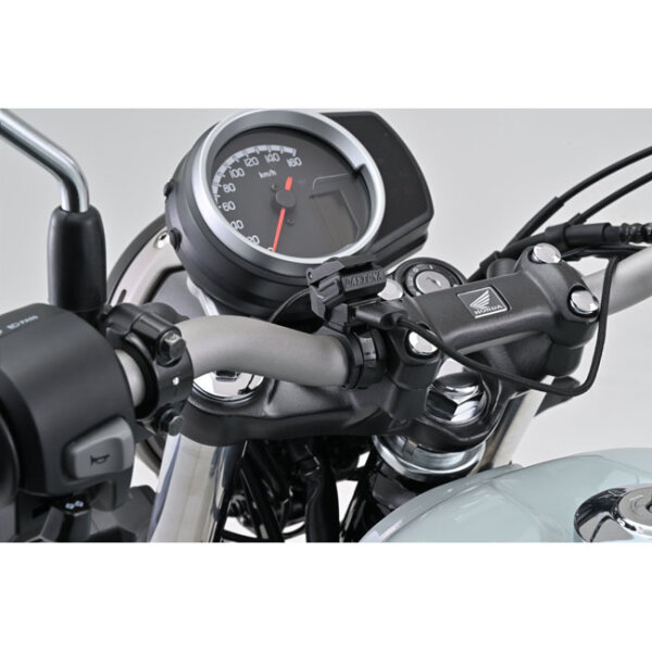 Daytona, handlebar mounted USB-A charge port kit