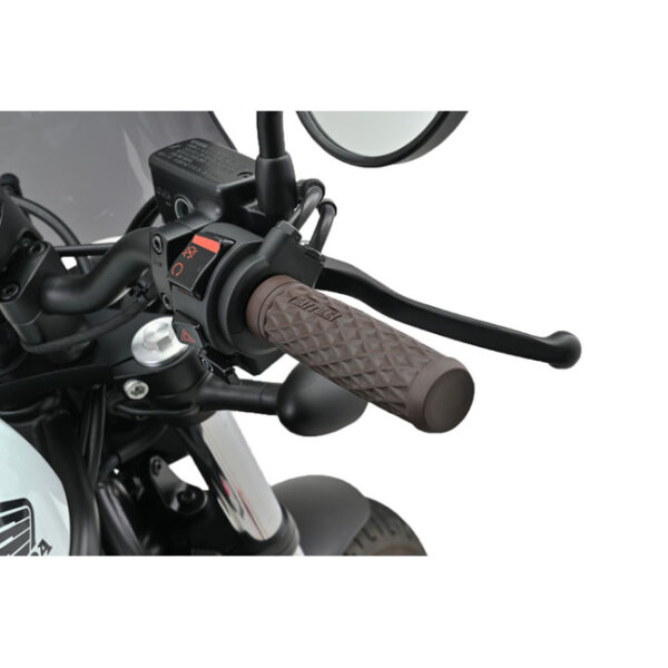 Daytona, 1" Grippy Grip set. GRID. Brown