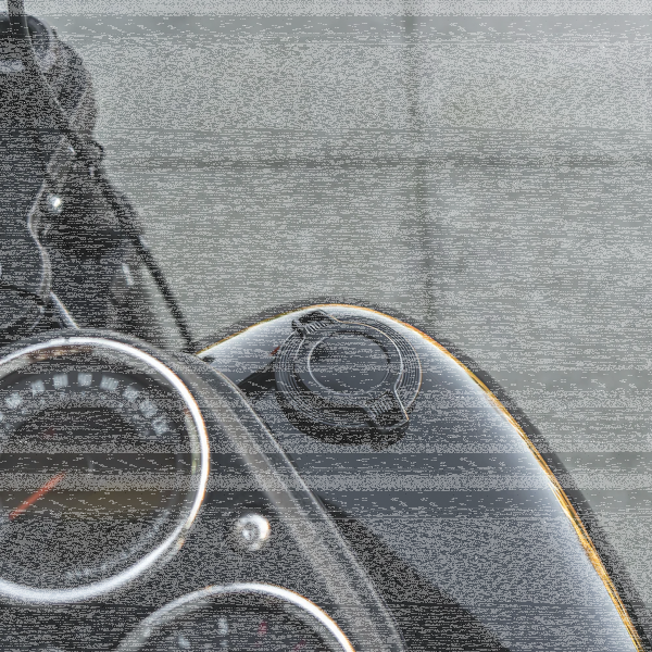 Bar Gas Cap Vented Black HD97-Up (DE)