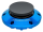 Pop-Up Gas Cap Vented Blue FLH/T24-Up