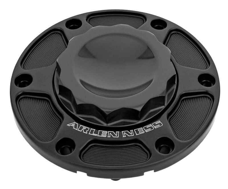 12PT Gas Cap Vented Black FLH/T24-Up (FR)