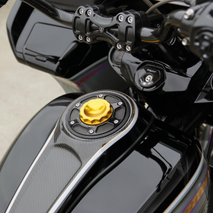 12PT Gas Cap Vented Gold FLH/T24-Up (FR)