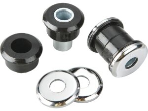 Handlebar Damper Kit Chrome Cup Washers Chrome