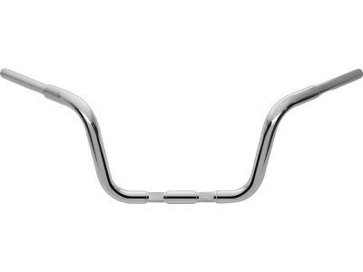 9.5 Chubby Classic Ape Hanger Handlebar for Springer Non-Dimpled 3-Hole Chrome 1 1/4" Throttle By Wire Throttle Cables