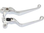 Wide Blade Hand Control Replacement Lever Chrome Brake Side